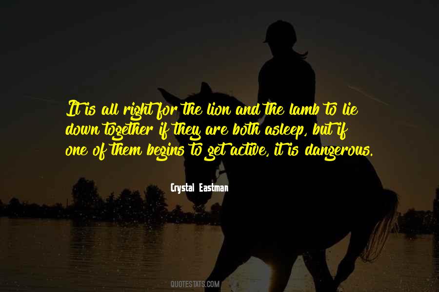 Lion And The Lamb Quotes #306734