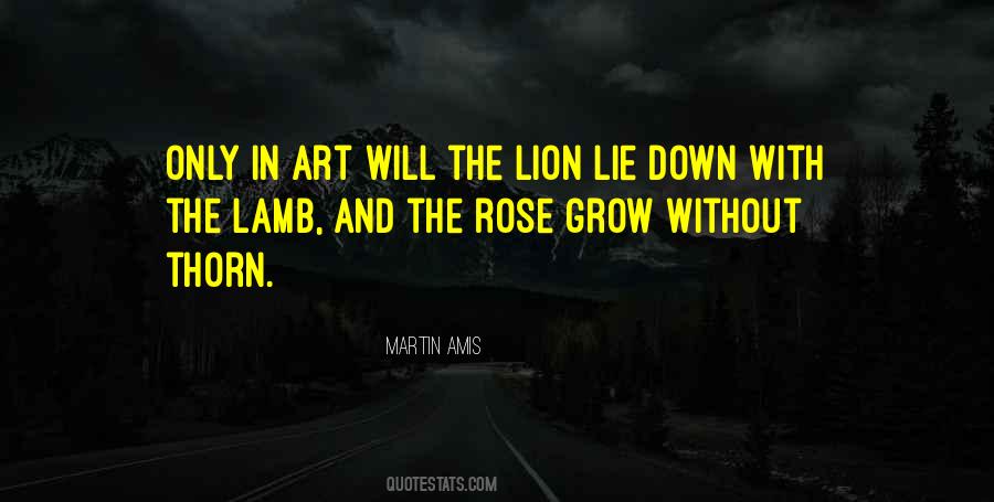 Lion And The Lamb Quotes #490258