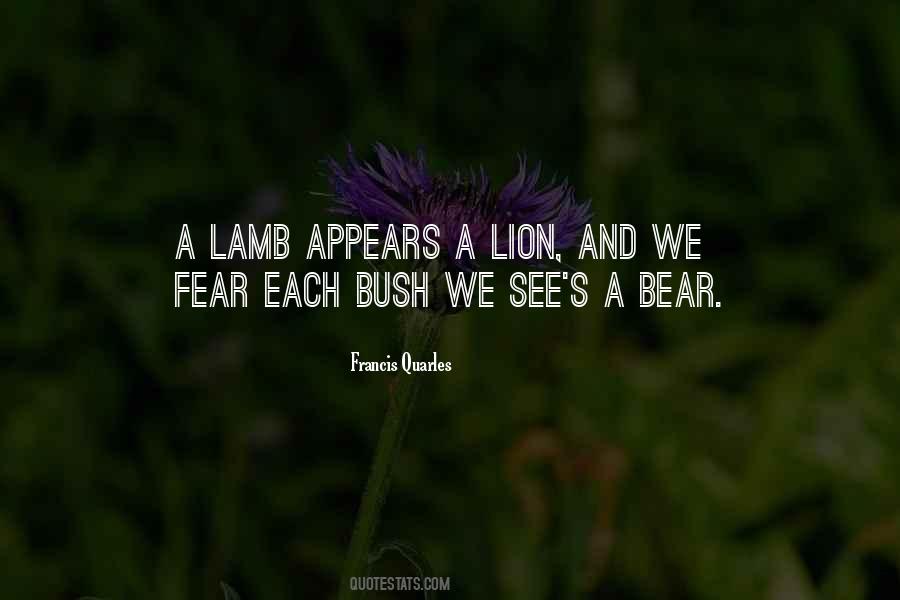 Lion And The Lamb Quotes #665719
