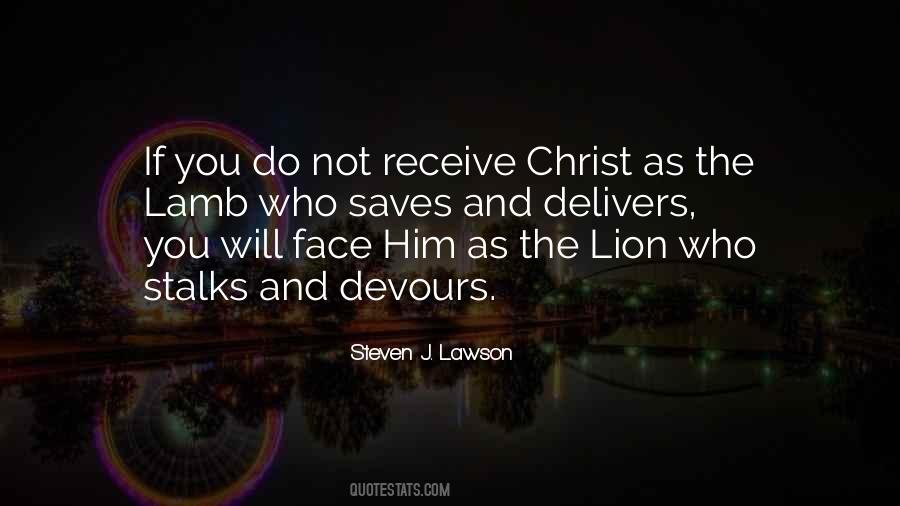 Lion And The Lamb Quotes #667487