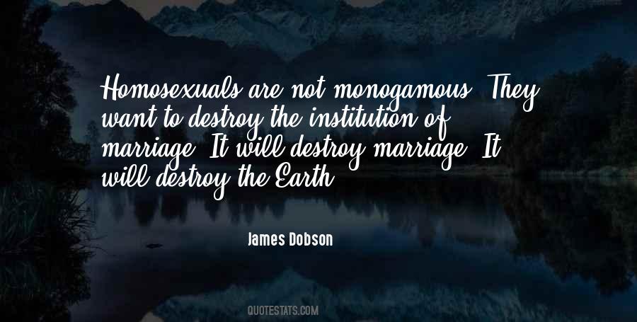 The Institution Of Marriage Quotes #1618731