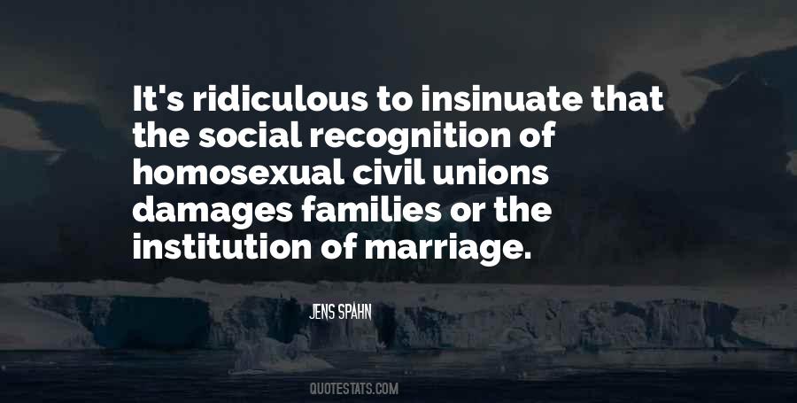 The Institution Of Marriage Quotes #253631