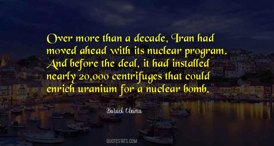 Nuclear Program Of Iran Quotes #618143
