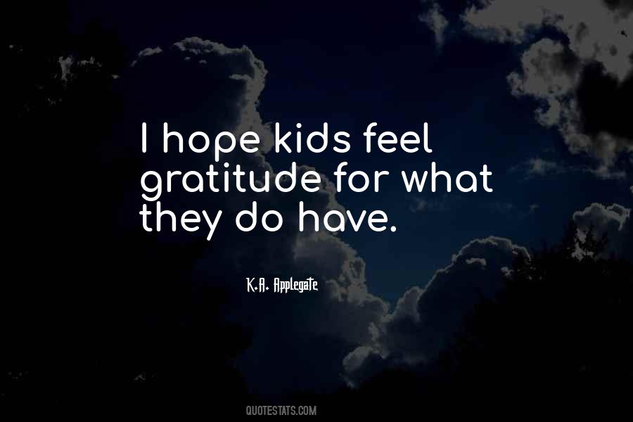Gratitude Kids Quotes #842852