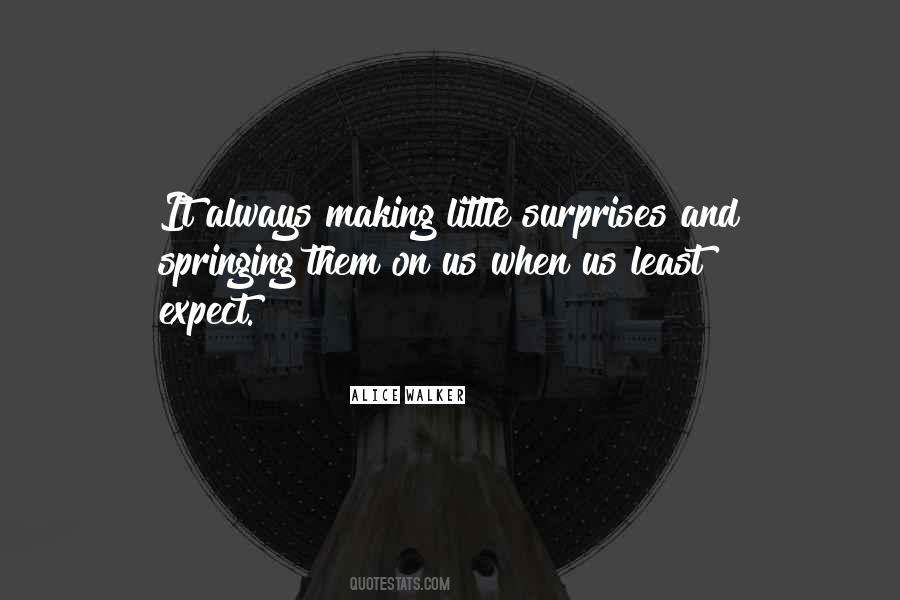 Little Surprises Quotes #1611747