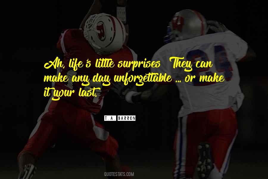 Little Surprises Quotes #255088
