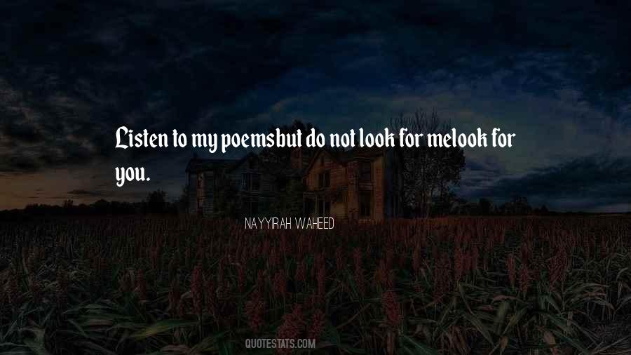 Quotes About Nayyirah #155616
