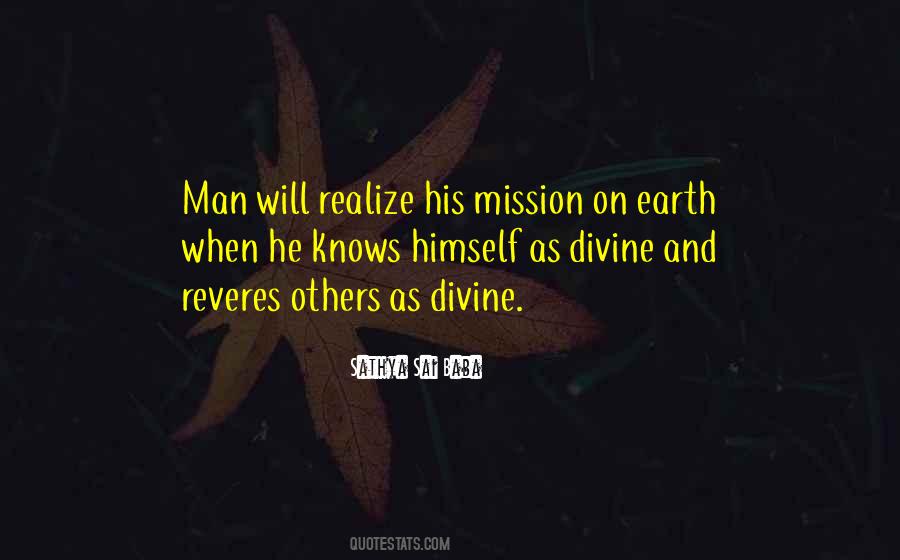 Divine Mission Quotes #283031