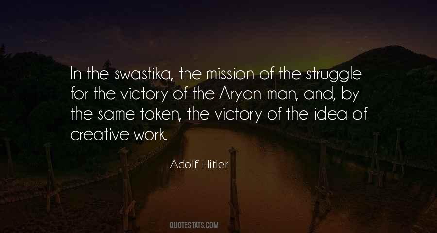 Hitler Aryan Quotes #173019