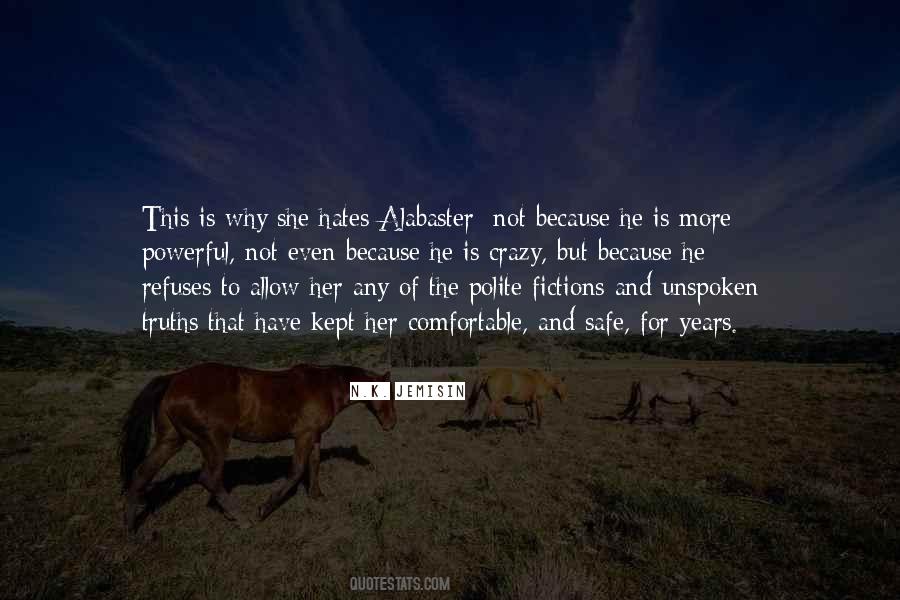 Alabaster Quotes #1397023