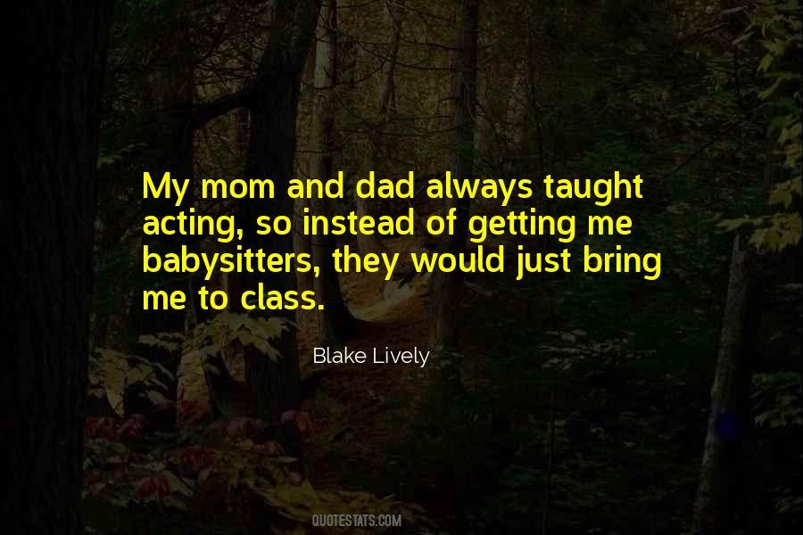 Mom Dad Quotes #82398