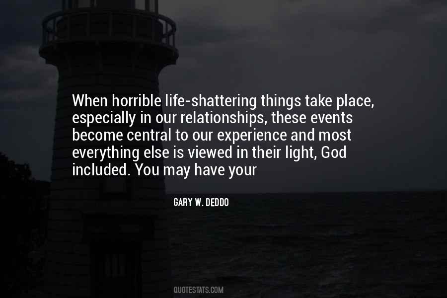 Our Place In Life Quotes #972416