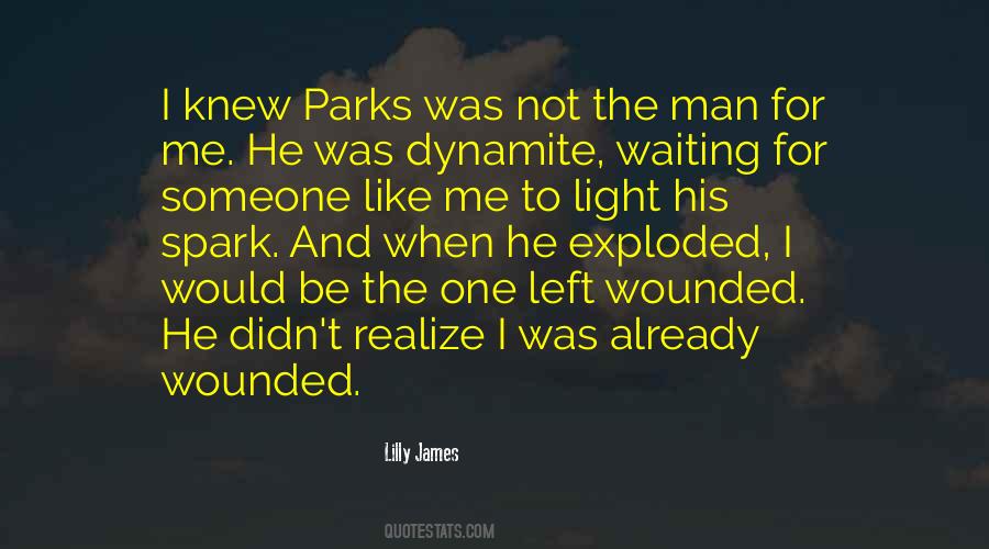 Light It Up Like Dynamite Quotes #1599713