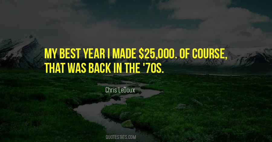 Best Year Quotes #1729689