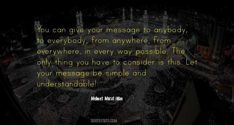 Message From Quotes #1200