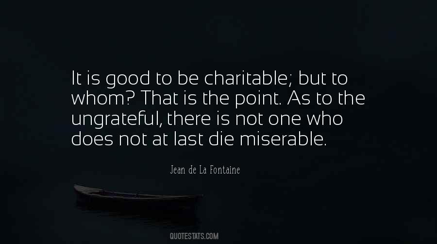 Be Charitable Quotes #1698273