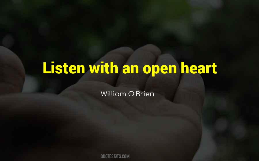 An Open Heart Quotes #824122