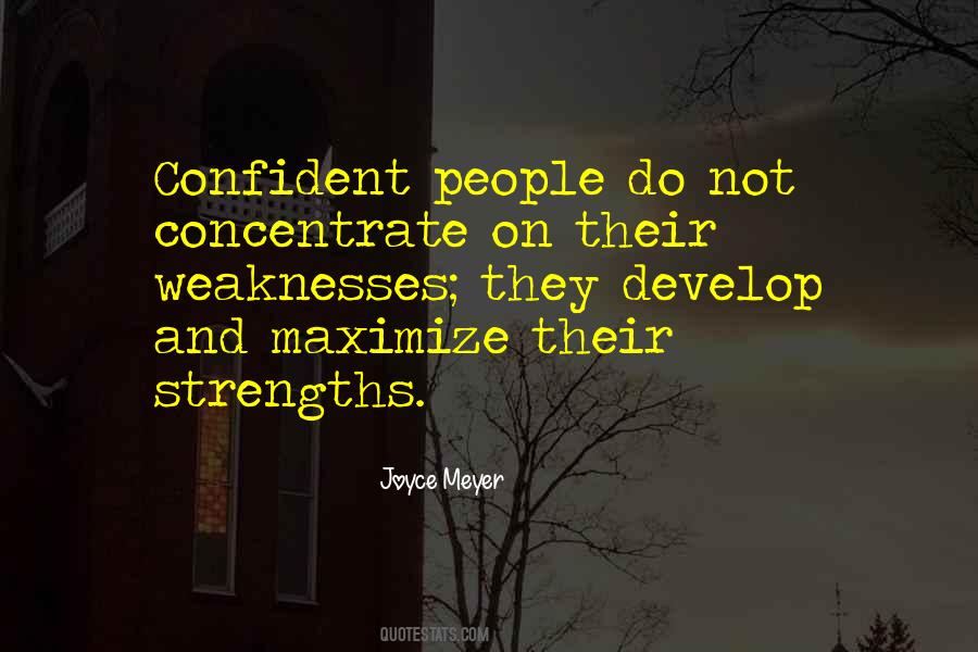 Confident People Quotes #682741