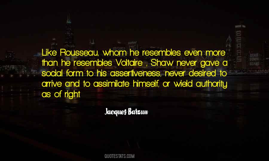 Self Assertiveness Quotes #203575