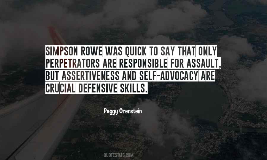 Self Assertiveness Quotes #430292
