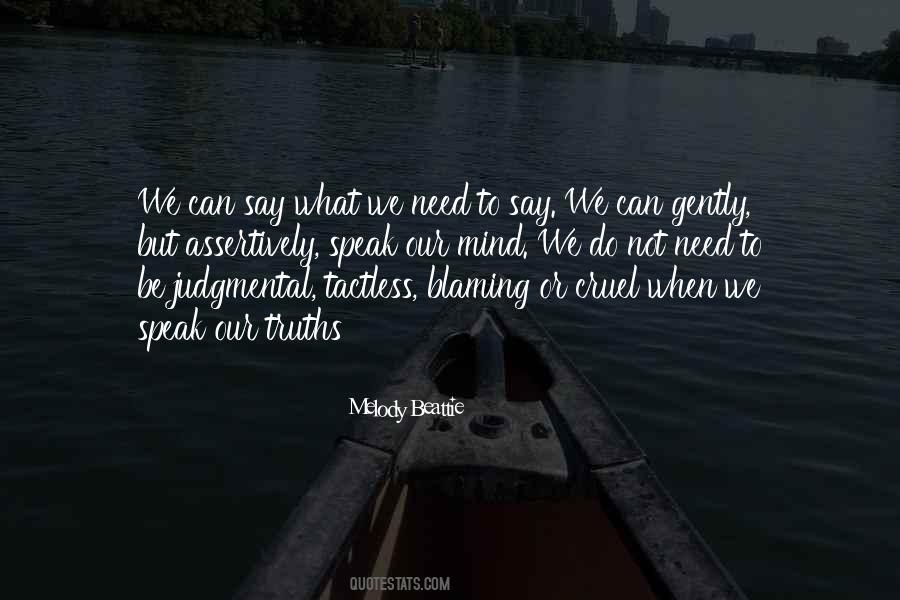 Self Assertiveness Quotes #634182