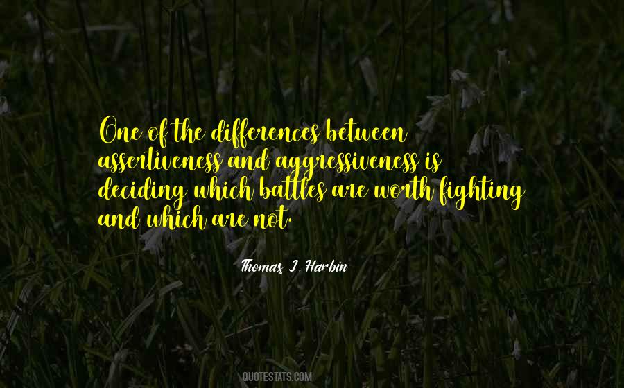 Self Assertiveness Quotes #917809