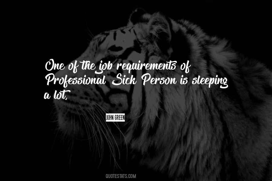 Job Requirements Quotes #178014