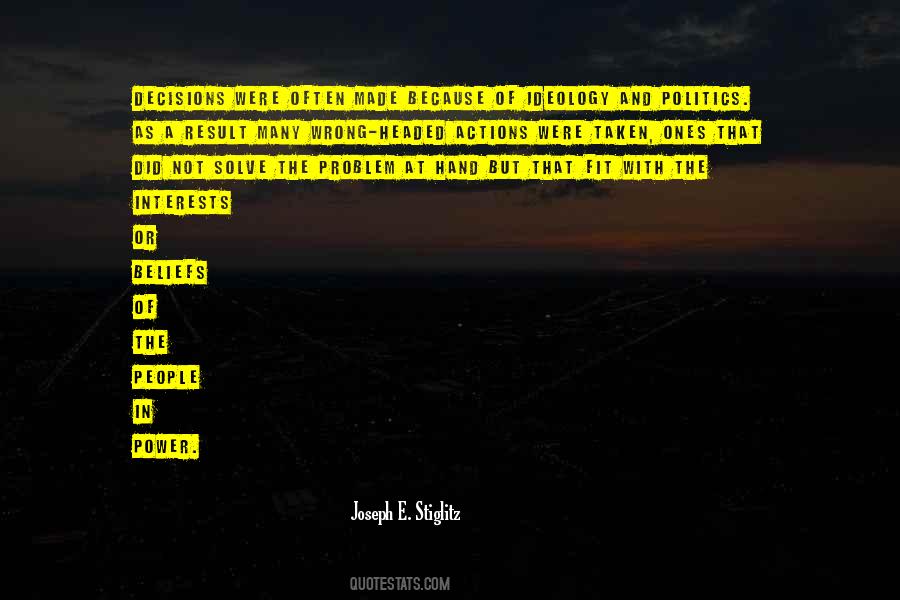 Decisions And Actions Quotes #1023332
