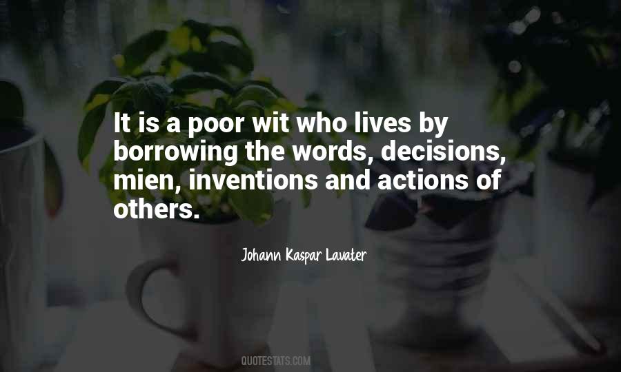 Decisions And Actions Quotes #694609