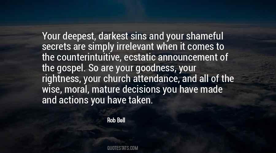 Decisions And Actions Quotes #954829