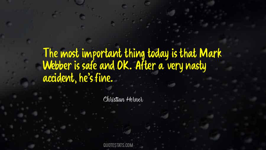 Most Important Thing Quotes #1791830