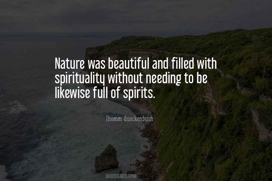 Quotes About Nature Spirits #535646