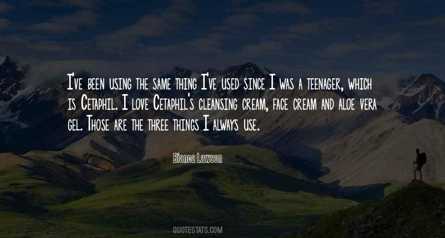 Aloe Vera Gel Quotes #119576