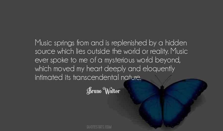 Quotes About Nature Music #261152