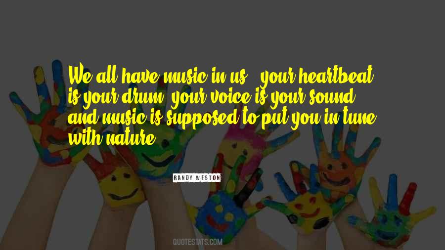Quotes About Nature Music #54805