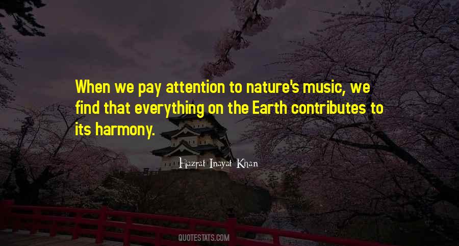 Quotes About Nature Music #755569