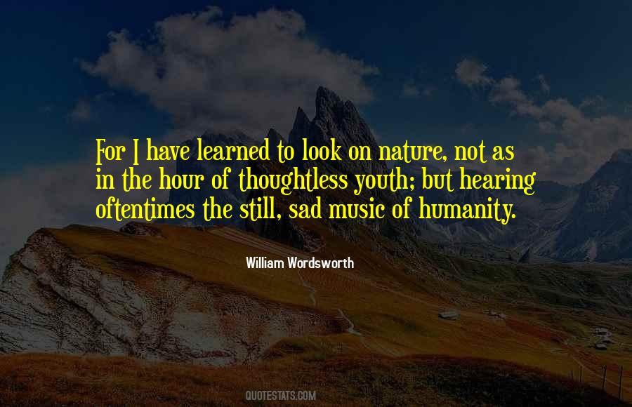 Quotes About Nature Music #877381