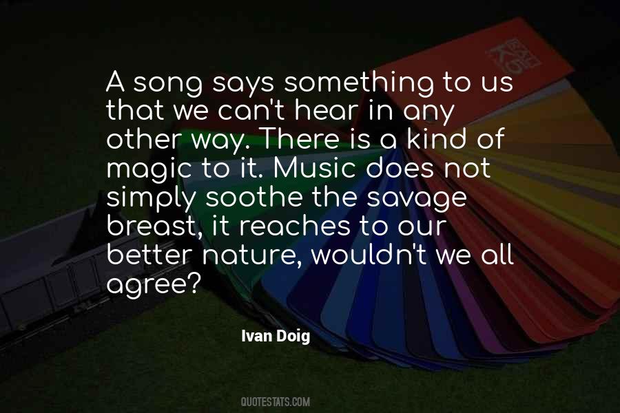 Quotes About Nature Music #91734