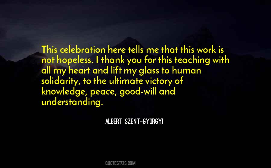 Albert Szent-gyorgy Quotes #1140505