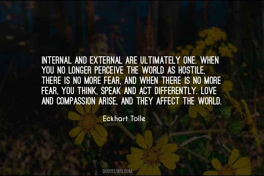 Internal Love Quotes #1436872