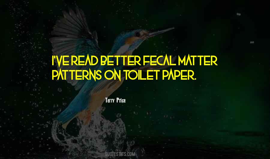 Fecal Matter Quotes #608172