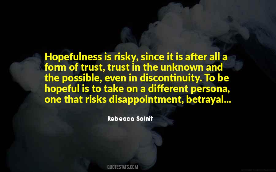 Solnit On Hopefulness Quotes #996389