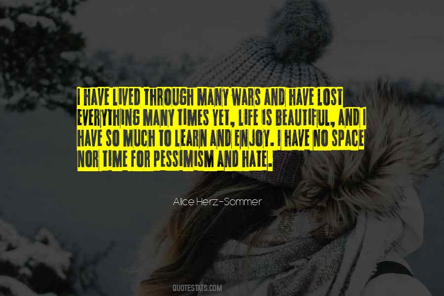 No Time To Hate Quotes #1087440