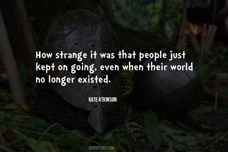 How Strange Quotes #1220434