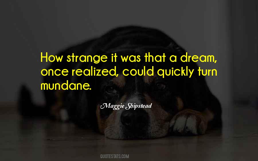 How Strange Quotes #1564819