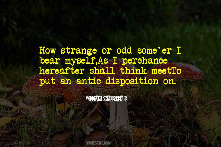 How Strange Quotes #1566417