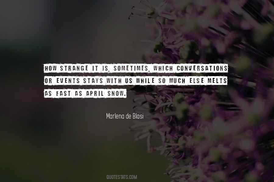 How Strange Quotes #508112