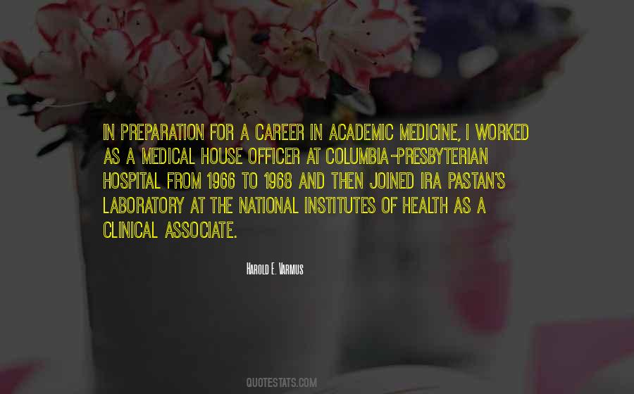 Institutes Of Health Quotes #191882