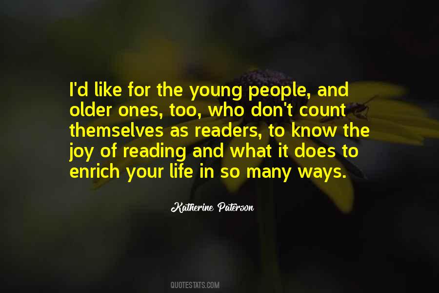 Older Readers Quotes #462112
