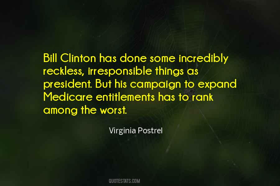 President Bill Clinton Quotes #296018